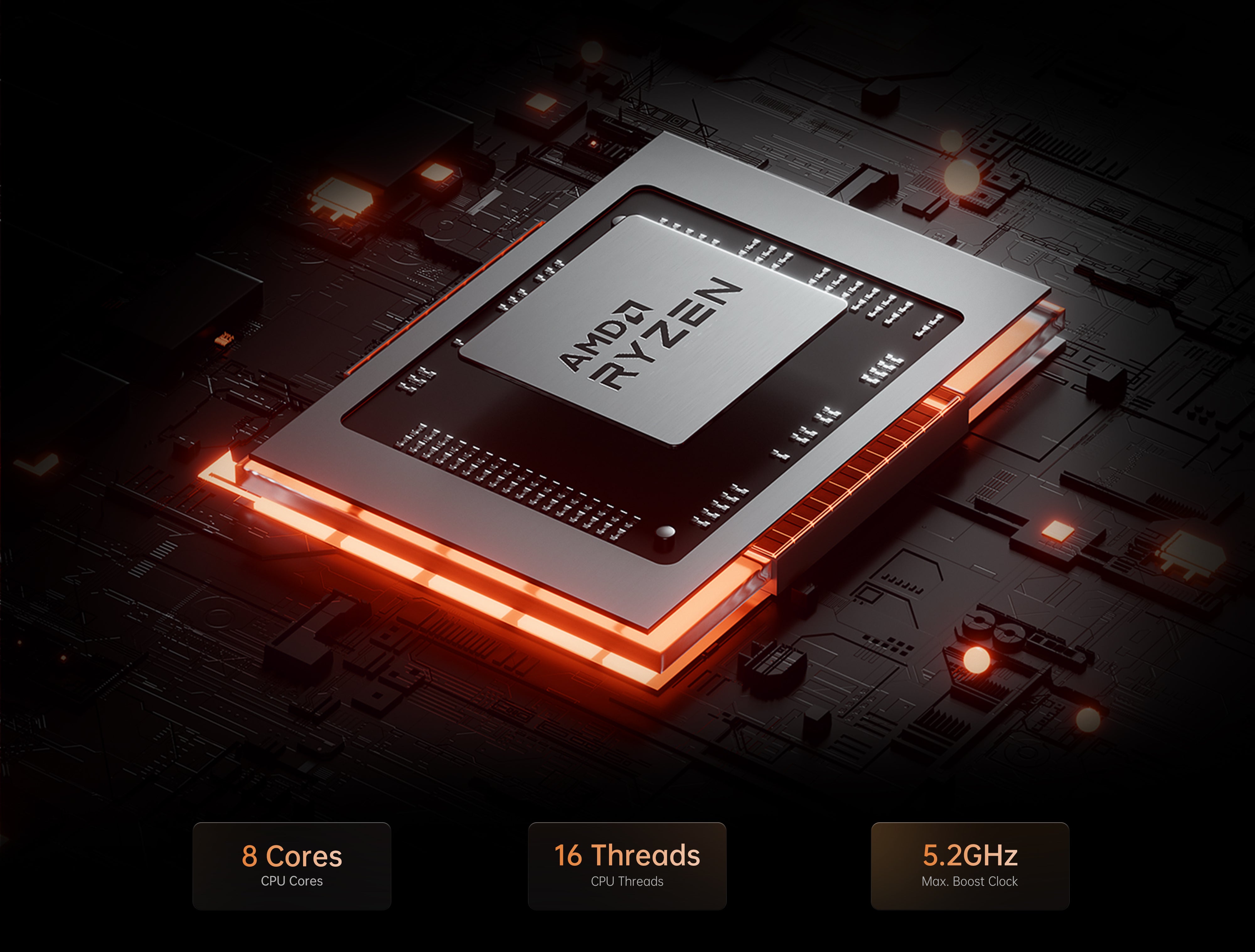 MINISFORUM UM890 Pro | AMD Ryzen™ 9 8945HS Processor, M.2 2280