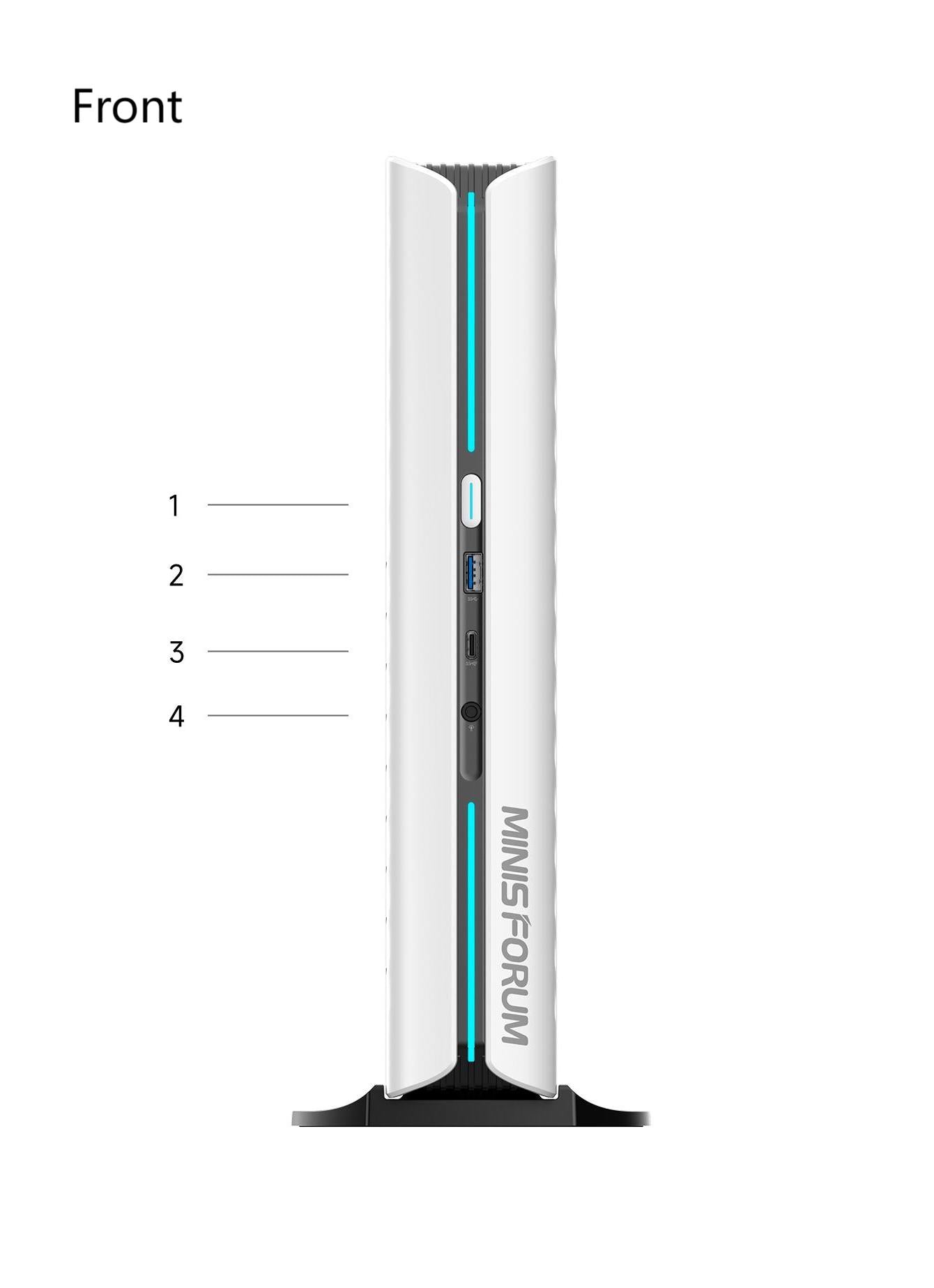 MINISFORUM AtomMan G1 PRO | AMD Ryzen™ 9 8945HX, RTX 5060, 614